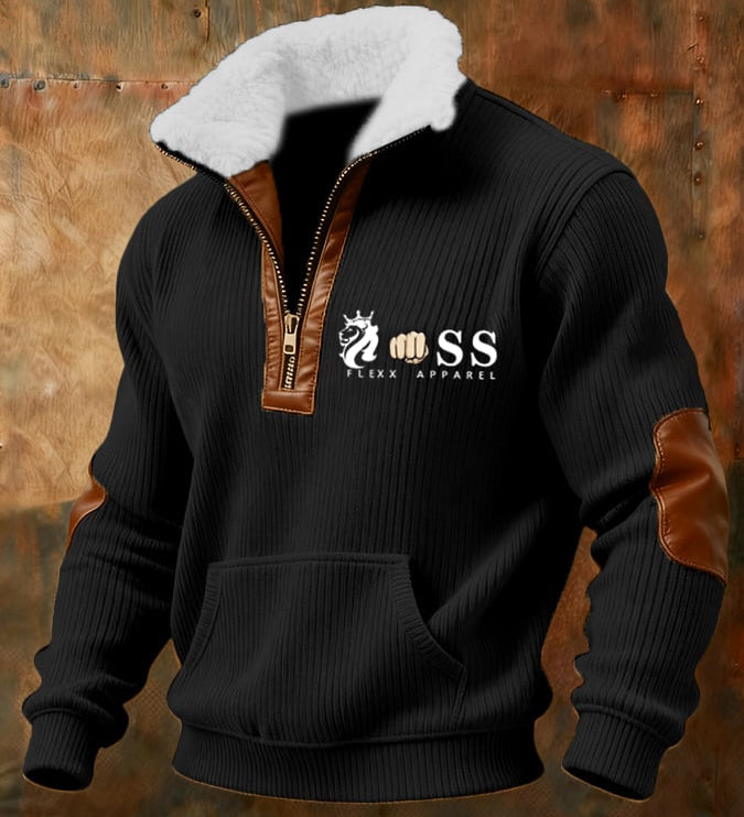 Margarida Lisboa™ - Slēgšanas krekls ar ādas detaļām