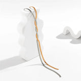 Eleganta Garā Kaklarota ar Regulējamu Čūskas Dizainu