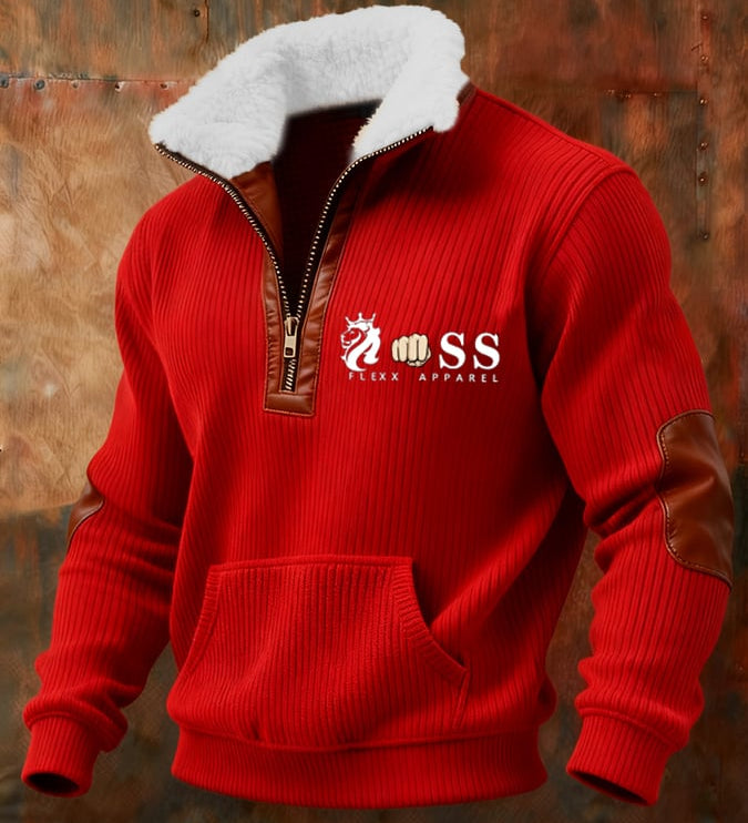 Margarida Lisboa™ - Slēgšanas krekls ar ādas detaļām