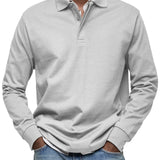 Margarida Lisboa™ - Elegant Long Sleeve Polo Shirt