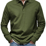 Margarida Lisboa™ - Elegant Long Sleeve Polo Shirt