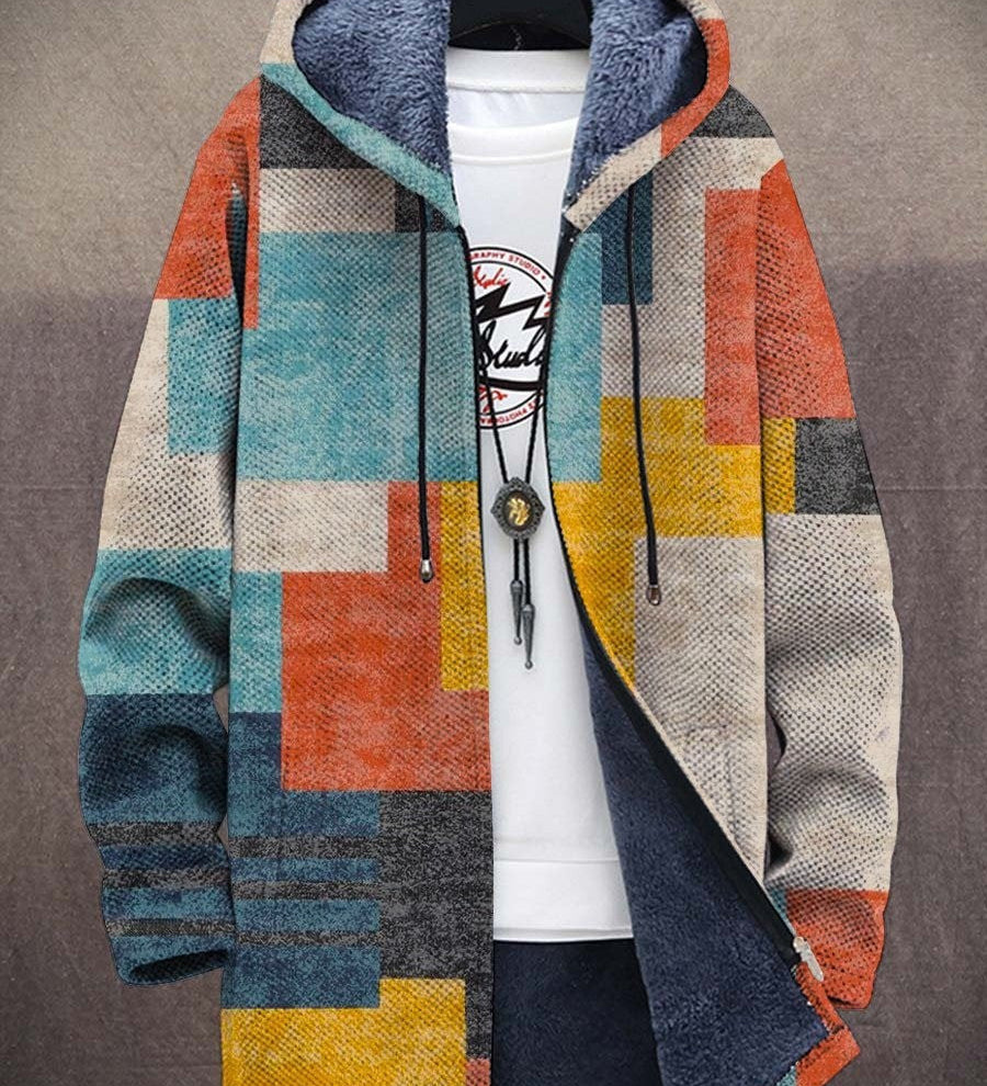 Margarida Lisboa™ - Grezns Adīts Mētelis, Iedvesmots no Mākslas