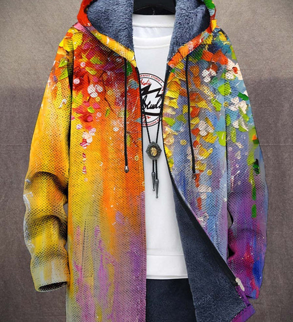 Margarida Lisboa™ - Grezns Adīts Mētelis, Iedvesmots no Mākslas