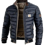 Margarida Lisboa™ - Siltais puffer mētelis ar mīkstu oderi