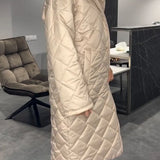 Margarida Lisboa™ - Vidēja Garuma Apgriežams Siltināts Mētelis ar Leoparda Oderi