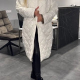 Margarida Lisboa™ - Vidēja Garuma Apgriežams Siltināts Mētelis ar Leoparda Oderi