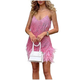 Susana - Īss Kleita ar Plānām Siksnām